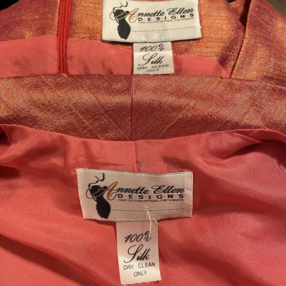 Annette Ellen Designs Silk Dress & Jacket - Picture 9 of 9